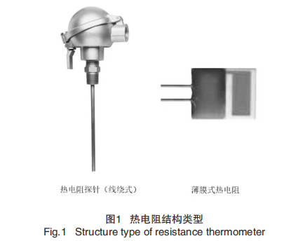 熱電阻結(jié)構(gòu)類型