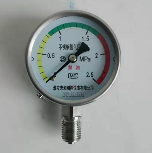 壓力表的安裝與標(biāo)識(shí)介紹